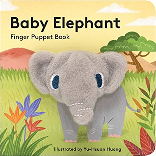 Baby Elephant: Finger Puppet Book book cover